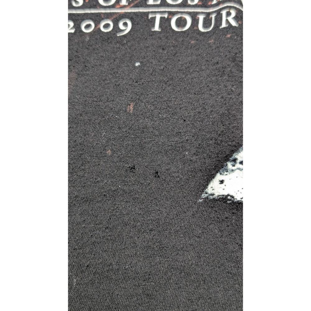 Motley Crue 2009 Tour T Shirt XL Saints of Los Angeles Concert Tee Black Band - Picture 9 of 13